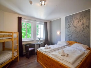 2 chambres, Wi-Fi gratuit, draps fournis