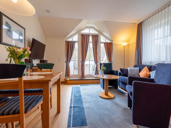 Interior - Comfort apartment with 1 bedroom and balcony on the top floor (Ostseebad Binz)