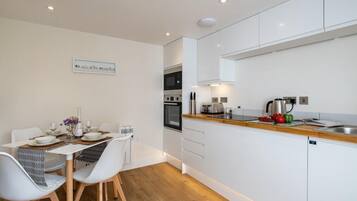 Microwave, oven, dishwasher, toaster