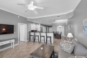 Condo, Multiple Beds, Pool Access | Living area