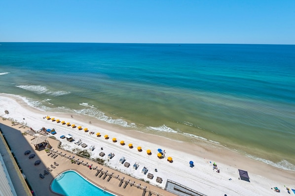 On the beach - Treasure Island 1612 (Panama City Beach)