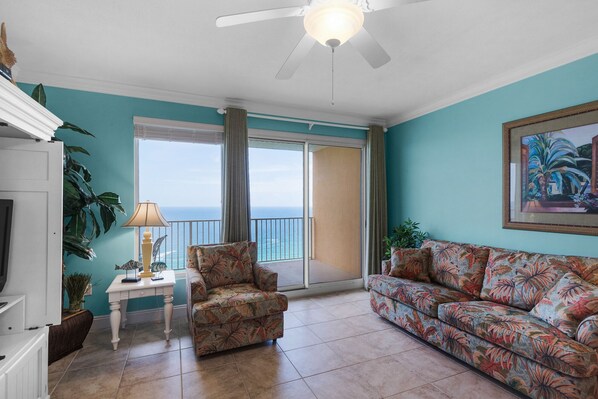 Living room - Treasure Island 2308 (Panama City Beach)