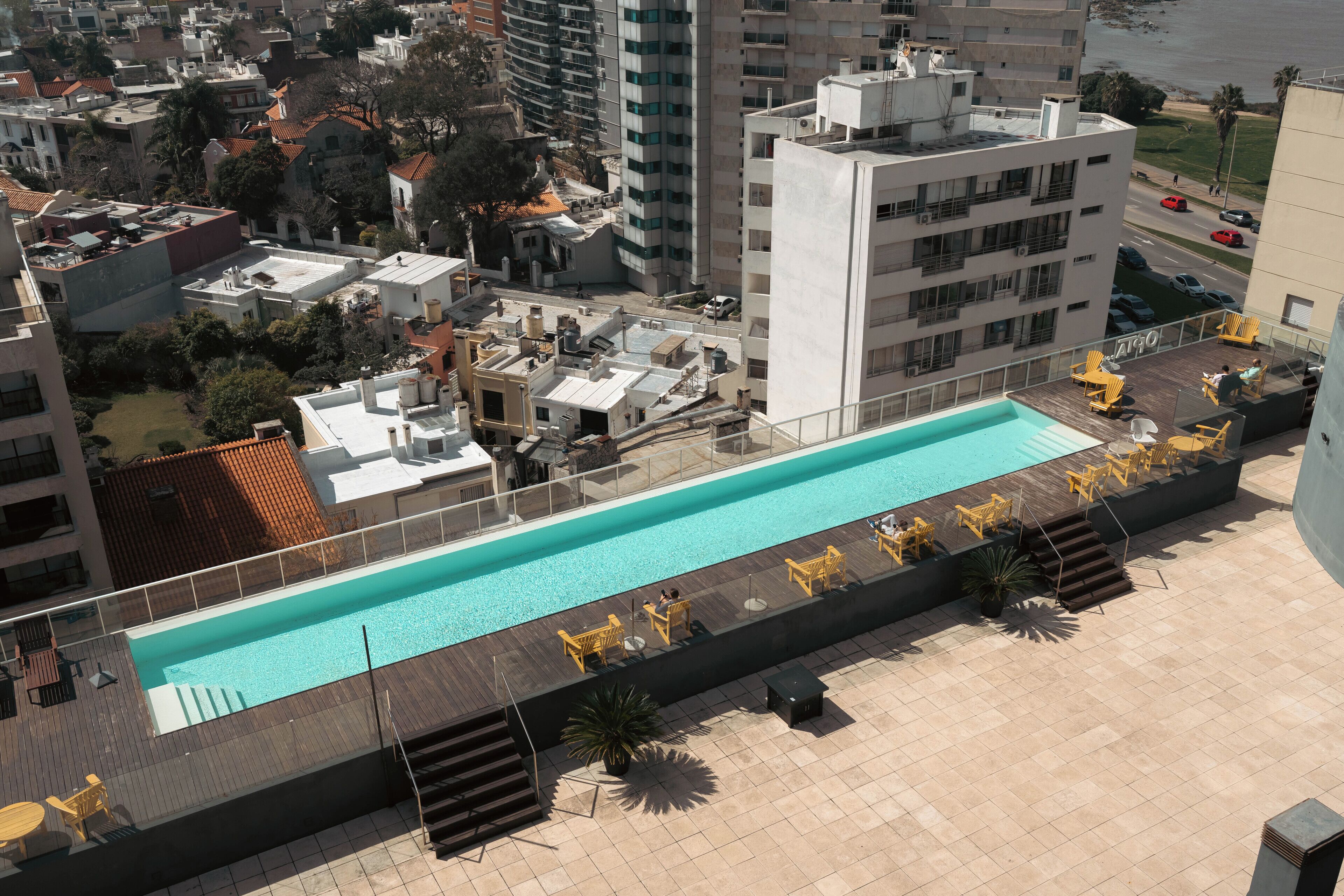 Seasonal outdoor pool