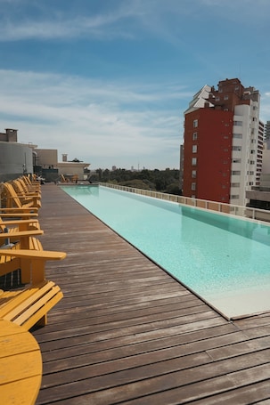 Seasonal outdoor pool