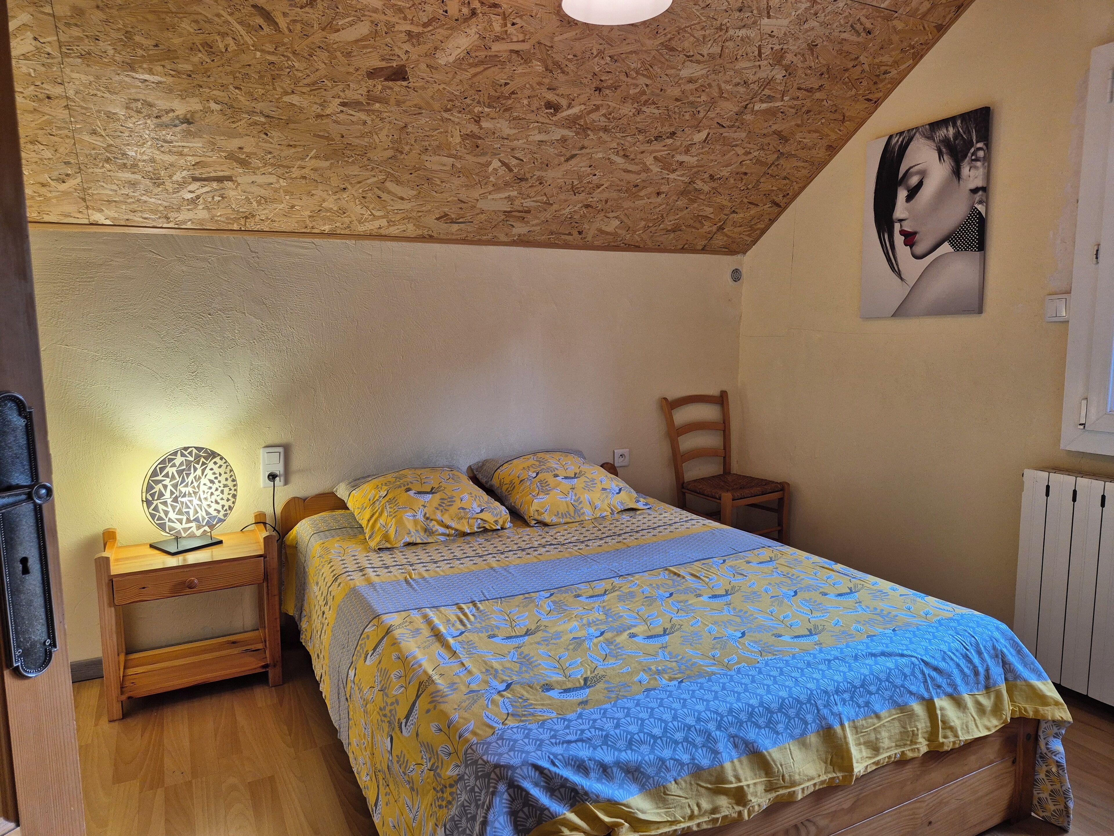 3 chambres, fer et planche à repasser, lit parapluie, Wi-Fi gratuit