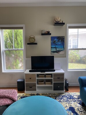 Blick von der Unterkunft