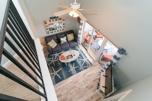 Smart TV, fireplace, DVD player, books - Bethany Bay Family & Friends Condo, Quiet setting, Wetland/Golf course/Bay Views (Ocean View)