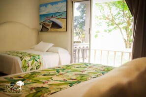 Down duvets, free WiFi - Casa Pucté Bacalar (Bacalar)