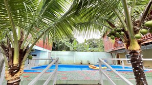 Outdoor pool - Roatan Villa for 6 with Pool in centric location close to airport (Sandy Bay)