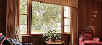 Trout Lake-Summer/Fall/Winter- UP near Mackinaw City/Beautiful Landmarks