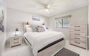 3 bedrooms, iron/ironing board, free WiFi, bed sheets