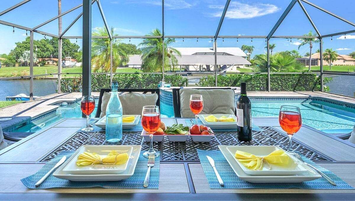 Udendørs spisemuligheder