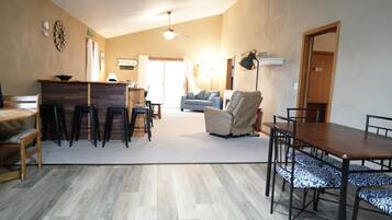 Smart TV, video games, DVD player, books