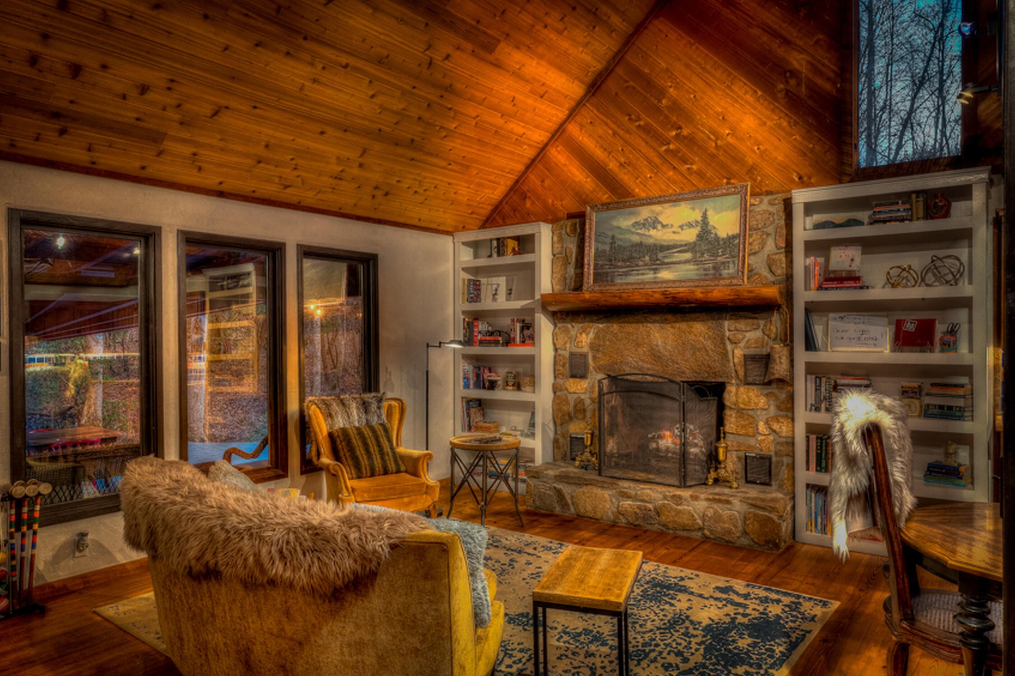 小屋, 3 間臥室 | 客廳