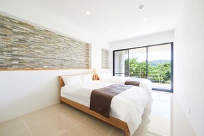 Elite Villa, 2 Bedrooms, Non Smoking (Construction ongoing nearby, View differs from photo) | Down duvets, free WiFi, bed sheets - E-horizon Resort Premium sesokoD (Motobu)