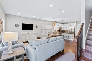 Smart TV, DVD player, video library