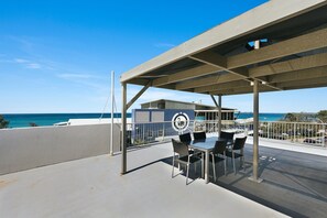 Family Apartment, 2 Bedrooms, Terrace, Beach View | Terrace/patio