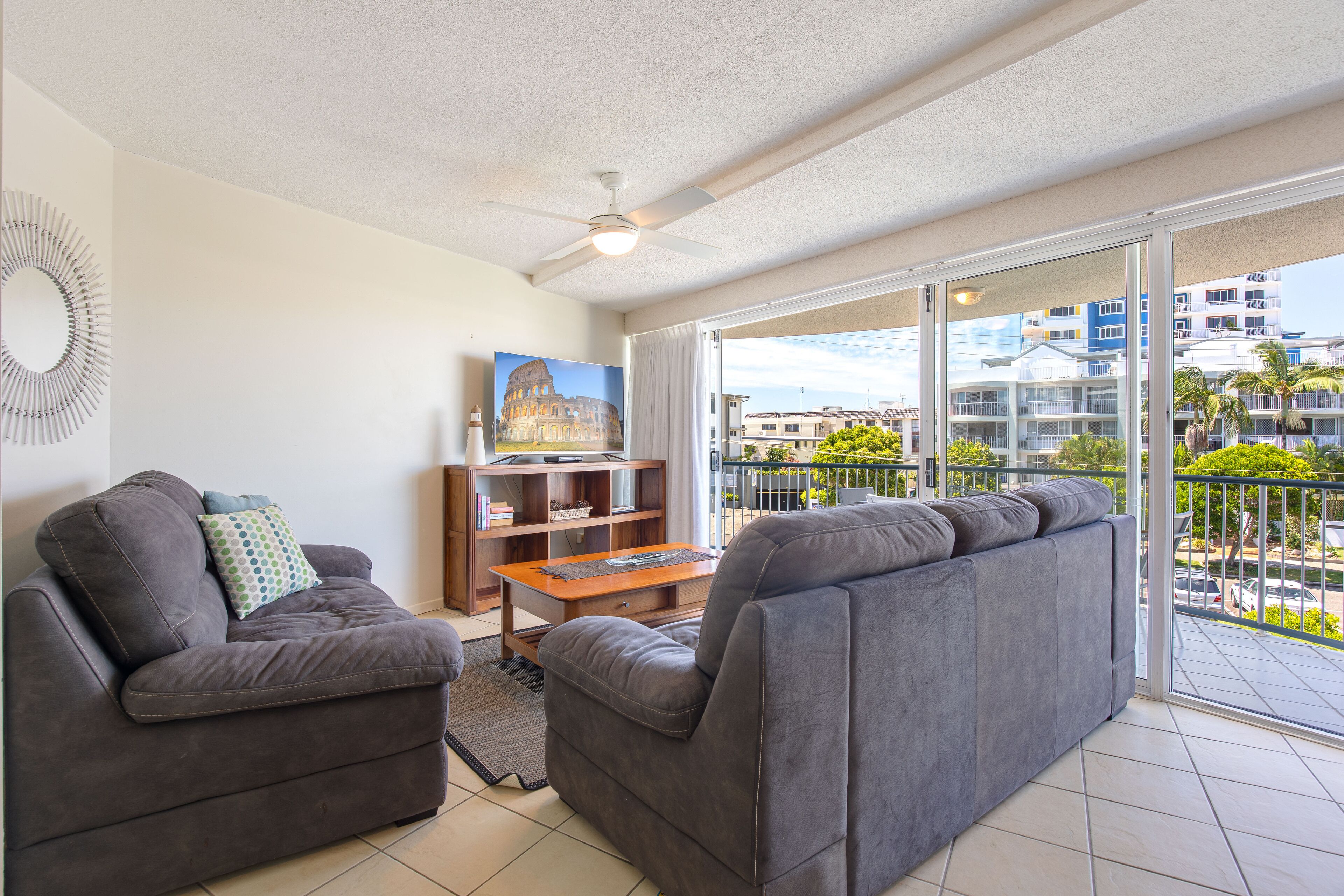 Executive appartement, 2 slaapkamers, aan het strand | Individueel gedecoreerd, individueel gemeubileerd