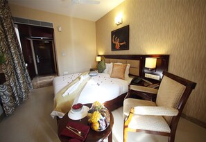 Premium bedding, free WiFi, bed sheets