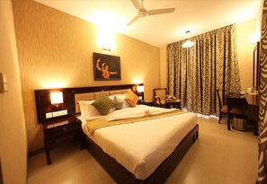 Premium bedding, free WiFi, bed sheets