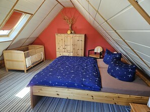 1 bedroom, travel crib, WiFi, bed sheets - FH am Haff B (Altwarp)