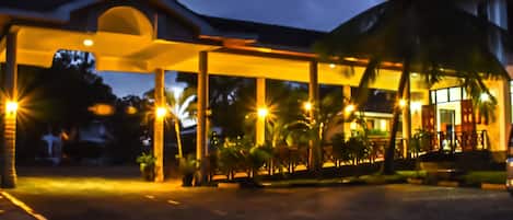 Entrada de la propiedad