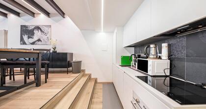 Ferienwohnung "Appartamento Mazzin" mit Bergblick, Terrasse und WLAN