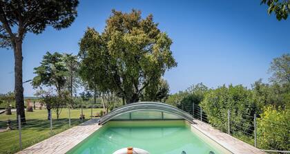 Apartamento Casa Rural Capraia con vistas al mar, Wi-Fi, piscina y jardín