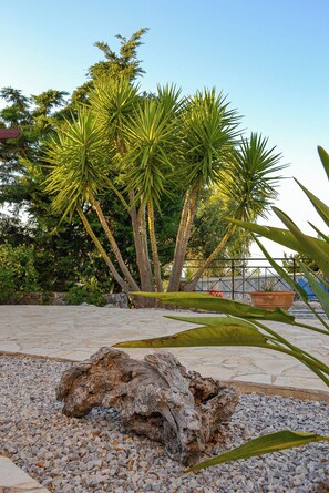 Property grounds - Villa Almyros, Luxury villa, sea view, private pool, outdoor kitchen/living (Kefalas)