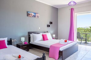 13 bedrooms, iron/ironing board, free WiFi, bed sheets - Brunswick Private Villa complex (Laganas, Zakynthos)