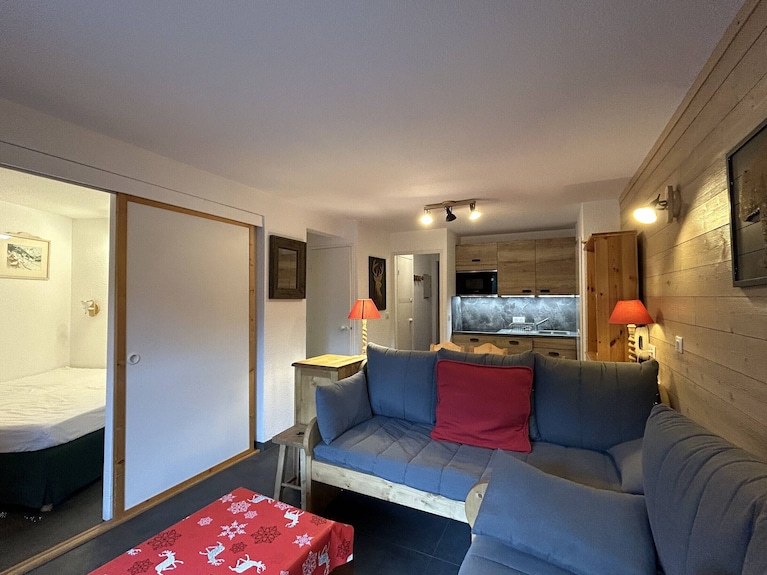 Comfortable Apartment In Méribel - 6 Guests - 梅里貝勒