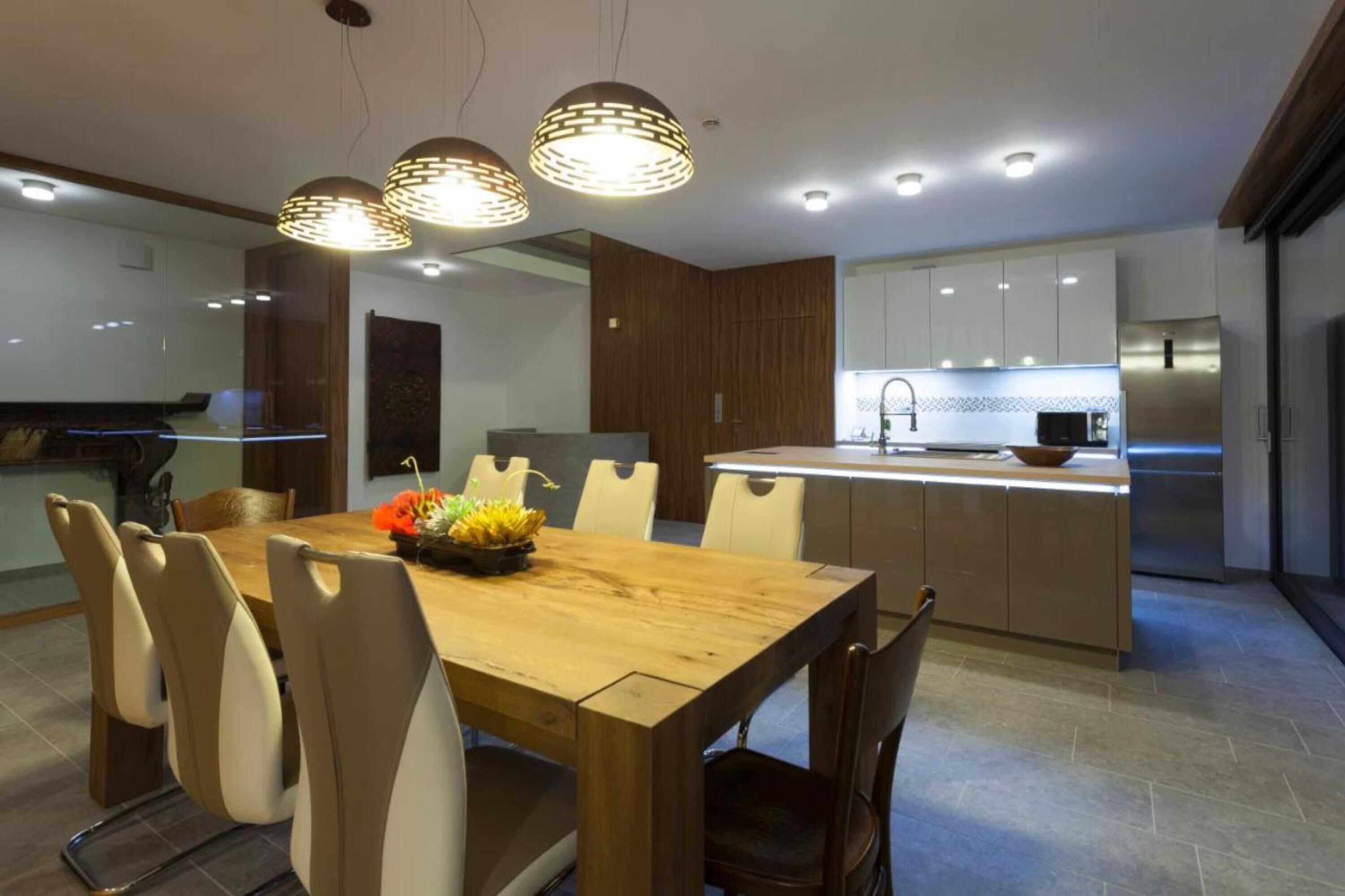 家庭別墅, 多間臥室, 冰箱和微波爐, 山間 (Luxury Villa Eva Pool Whirlpool &) | 用餐區