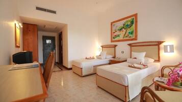 Deluxe Twin Room | Iron/ironing board