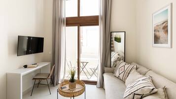 1 svefnherbergi, straujárn/strauborð, ókeypis vöggur/ungbarnarúm