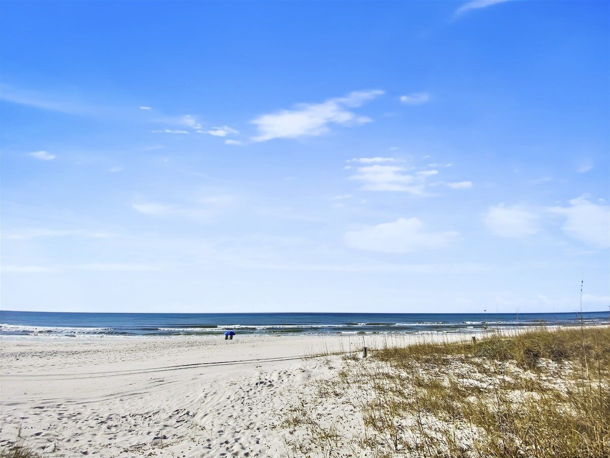 Beach nearby, sun-loungers