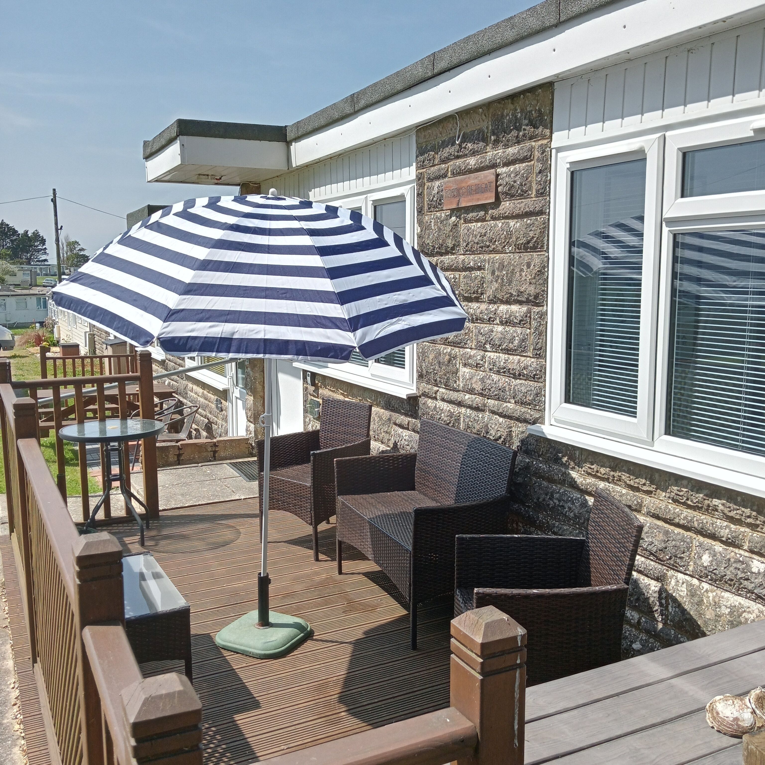 Our bespoke Sun deck