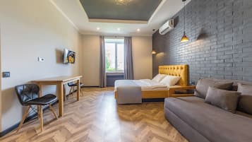 Chambre Affaires | 1 chambre, bureau, espace de travail pour ordinateur portable