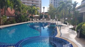 Condo, 1 Bedroom | Pool | Outdoor pool - Nordic Park Hill Residence Flat Nordic Residence F2 R214 - Your Ideal Stay (Pattaya)