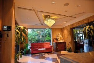 Sala de estar en el lobby