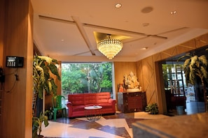 Sitzecke in der Lobby