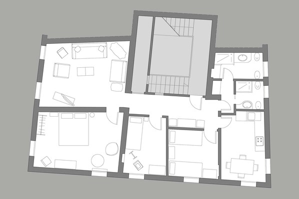 مخطط تصميم الطابق