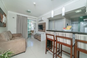 Dining room - 809 - Aluguel 1 quarto com churrasqueira (Bombinhas)