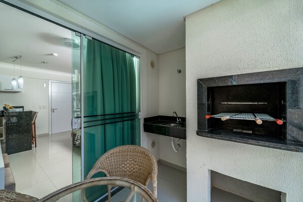 Apartment - 809 - Aluguel 1 quarto com churrasqueira (Bombinhas)