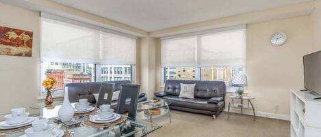 Apartment, 2 Bedrooms | Living area | TV, Netflix, streaming services