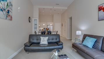 Apartment, 2 Bedrooms | Living area | Streaming services