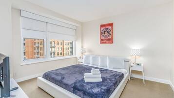 Apartment, 2 Bedrooms | 2 bedrooms, laptop workspace, iron/ironing board, free WiFi