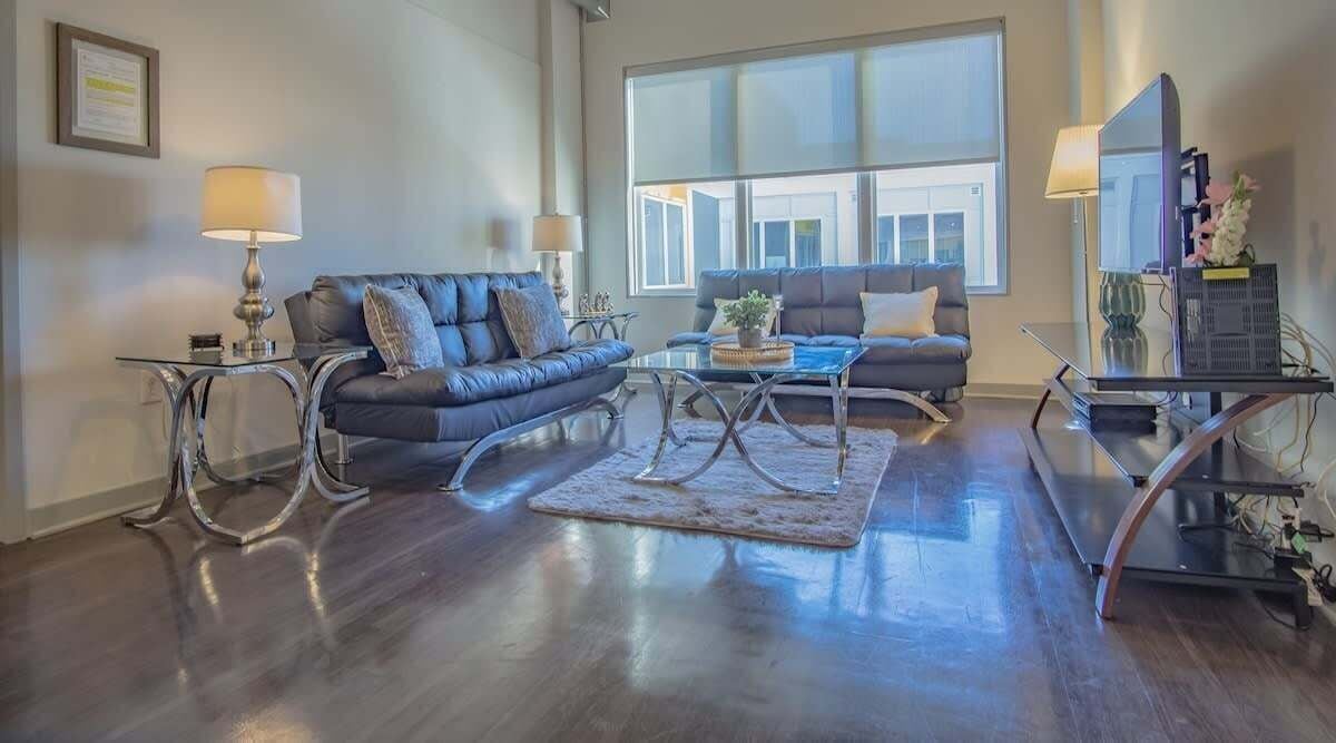 Appartement, 2 chambres | Aire de séjour
