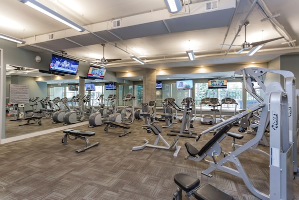 Departamento, 2 habitaciones | Sala de fitness