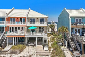 Exterior - Gorgeous 3 bedroom, 2.5 bath gulf front townhome on Navarre Beach (Navarre Beach)