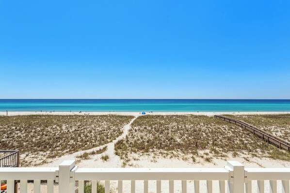 Beach - Gorgeous 3 bedroom, 2.5 bath gulf front townhome on Navarre Beach (Navarre Beach)